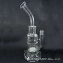 12" Interior Fritted Disc Hookah Glass Smoking Water Pipes (ES-GB-324)